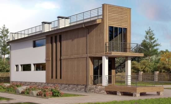 100-003-Л Проект двухэтажного дома, классический коттедж из пеноблока Йошкар-Ола | Проекты домов от House Expert