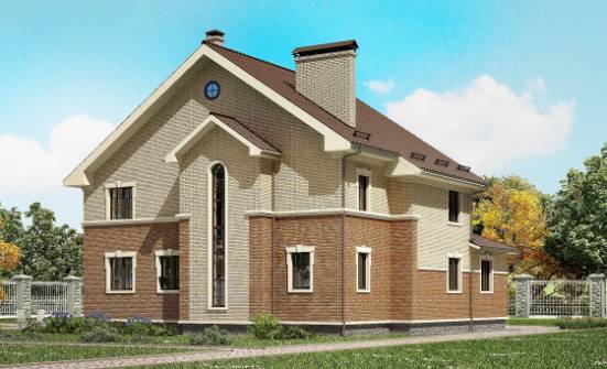 300-004-Л Проект двухэтажного дома, огромный коттедж из газобетона Йошкар-Ола | Проекты домов от House Expert