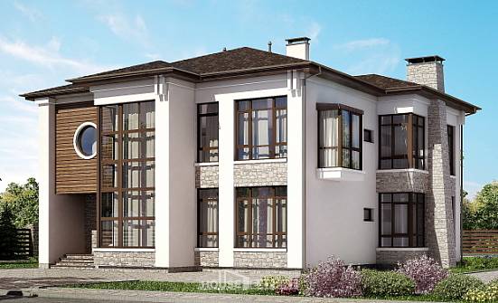 300-005-П Проект двухэтажного дома, уютный дом из кирпича Йошкар-Ола | Проекты домов от House Expert