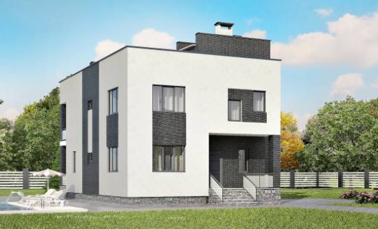 225-001-П Проект двухэтажного дома, простой домик из пеноблока Волжск | Проекты домов от House Expert