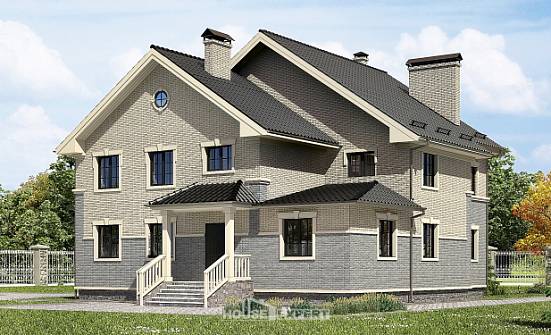 300-004-П Проект двухэтажного дома, уютный дом из блока Йошкар-Ола | Проекты домов от House Expert