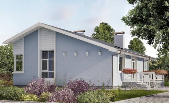 110-003-Л Проект одноэтажного дома, современный дом из керамзитобетонных блоков Волжск | Проекты домов от House Expert