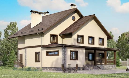 265-003-Л Проект двухэтажного дома, уютный домик из керамзитобетонных блоков Волжск | Проекты домов от House Expert