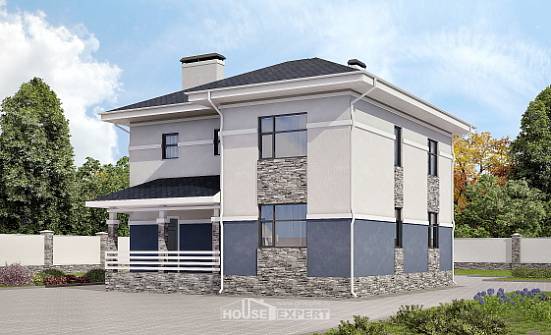 150-014-Л Проект двухэтажного дома, классический домик из газосиликатных блоков Йошкар-Ола | Проекты домов от House Expert