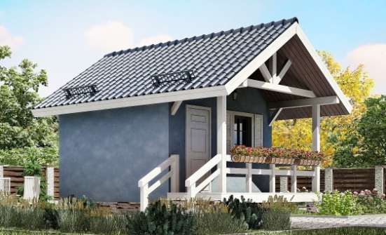 020-001-Л Проект одноэтажного дома, эконом загородный дом из дерева Йошкар-Ола | Проекты домов от House Expert